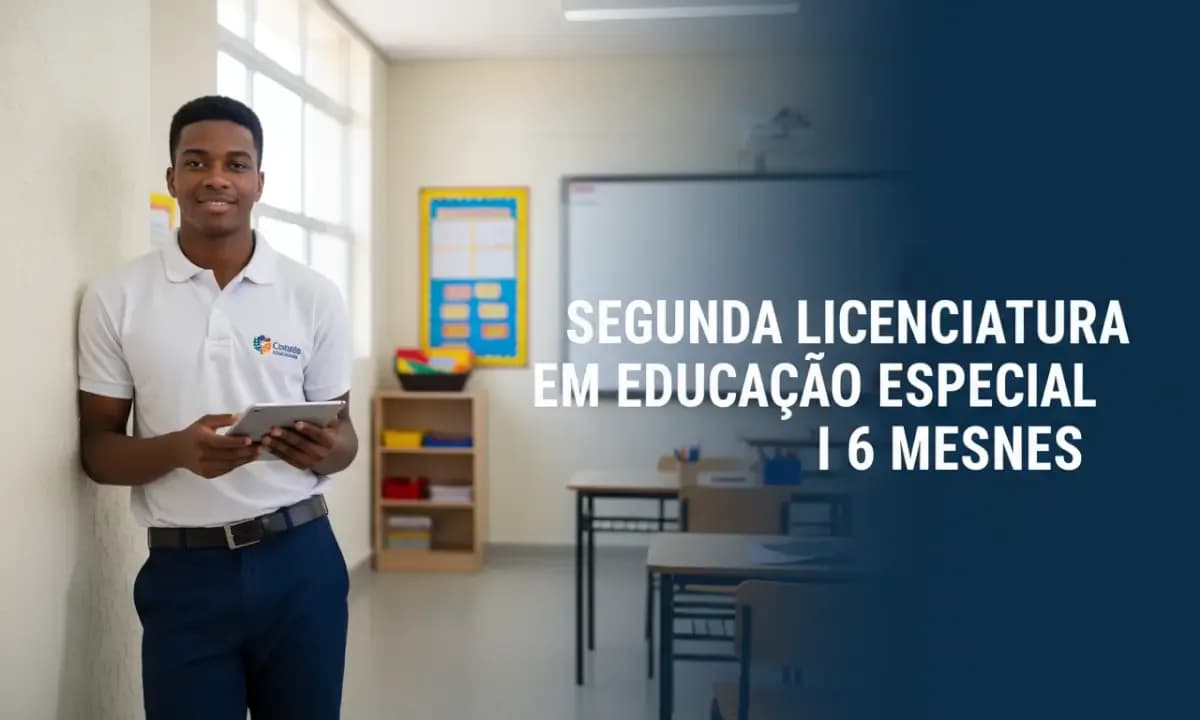 Segunda Licenciatura em Educação Especial I 6 meses