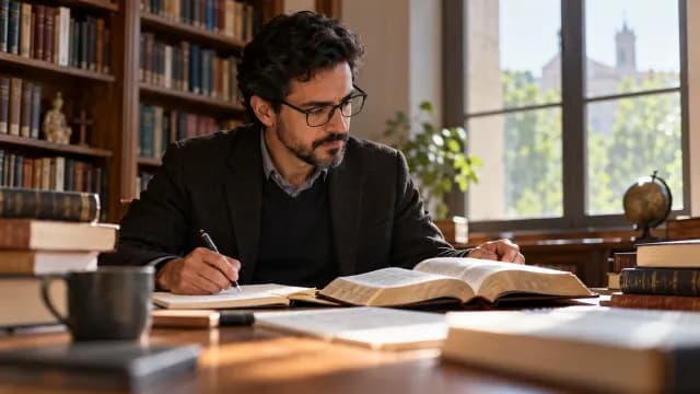 Capa do curso Bacharelado em Teologia, segunda graduação em 18 meses, 100% EAD