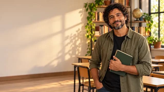 Segunda licenciatura em Sociologia: professor em sala de aula do ensino médio