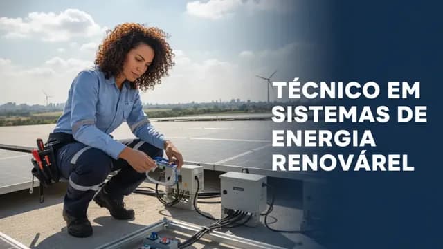 Técnico em Sistemas de Energia Renovável