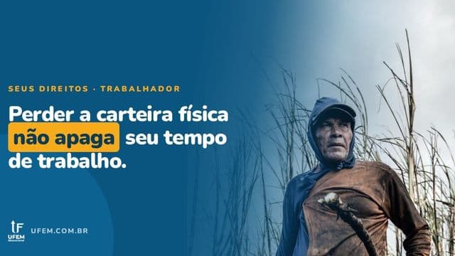 Perdeu a carteira de trabalho física? A carteira de trabalho digital já guarda o seu tempo