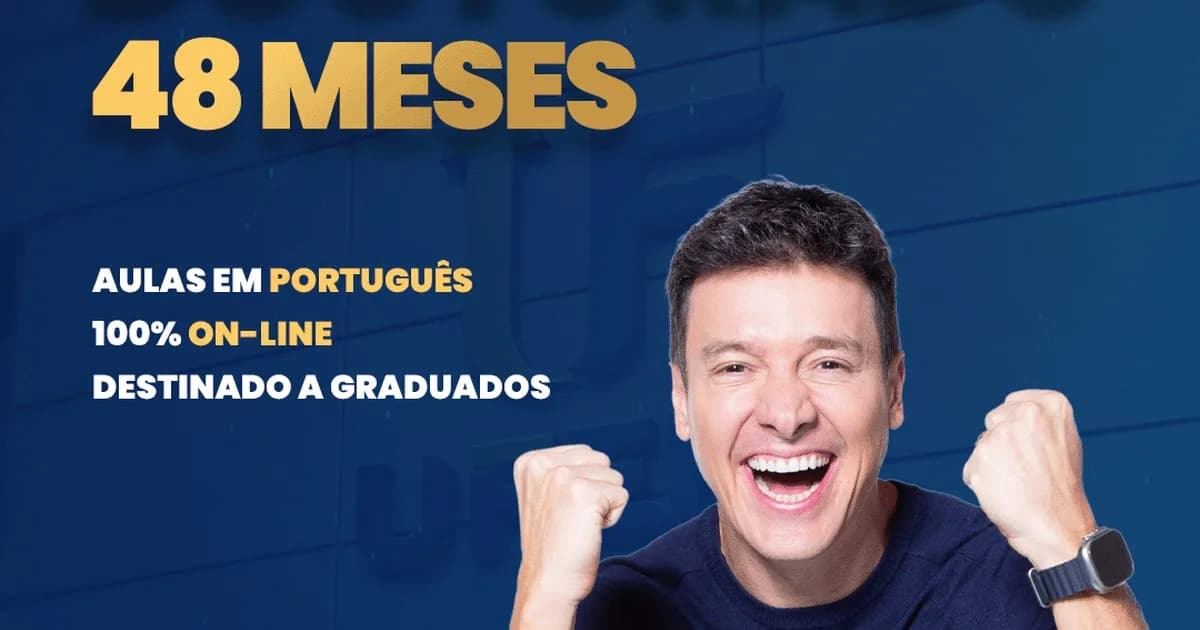 Banner do Doutorado 100% EAD da UFEM, diploma internacional em 48 meses