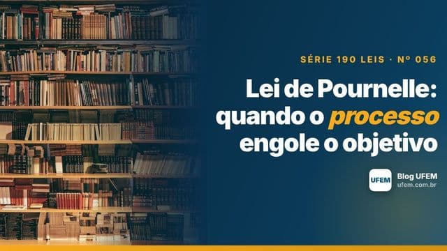 Lei de Pournelle: quando o processo engole o objetivo