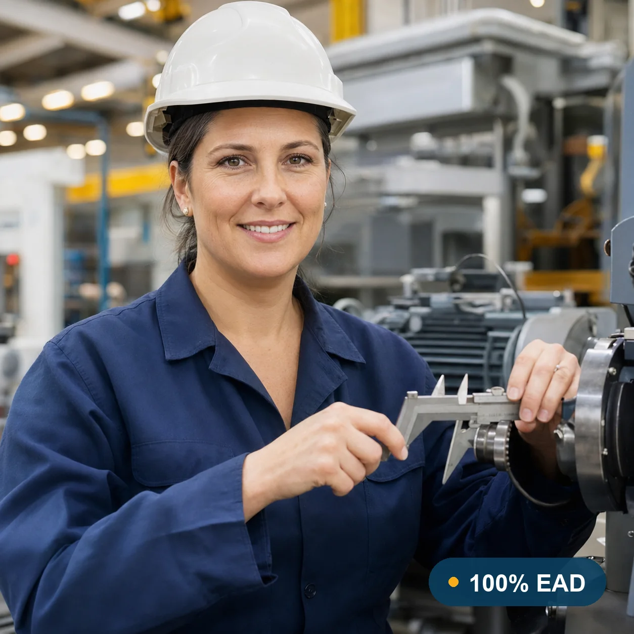 Técnico em Manutenção de Máquinas Industriais: capa do curso na UFEM