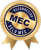 Selo: curso reconhecido pelo MEC