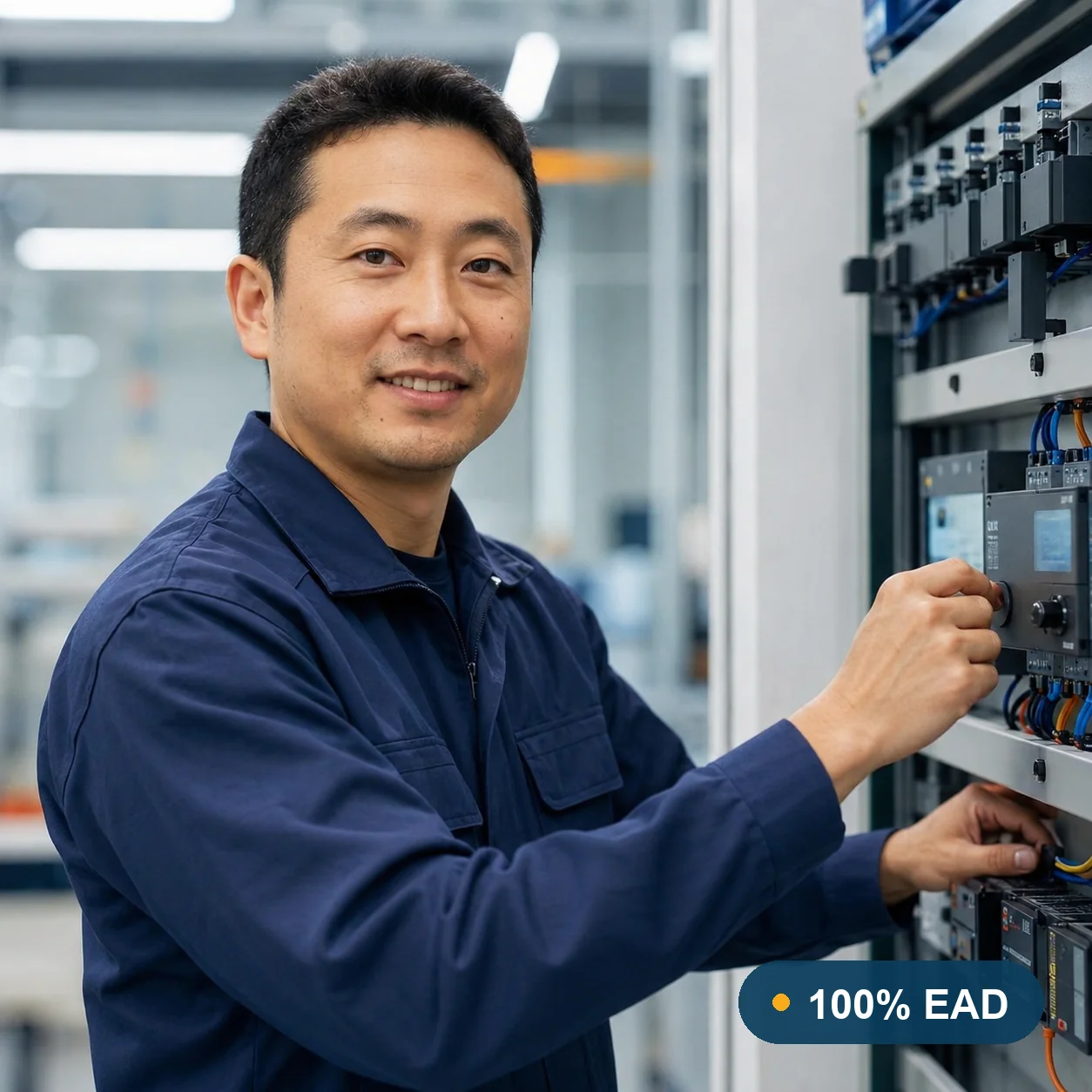 Técnico em Automação Industrial: capa do curso na UFEM