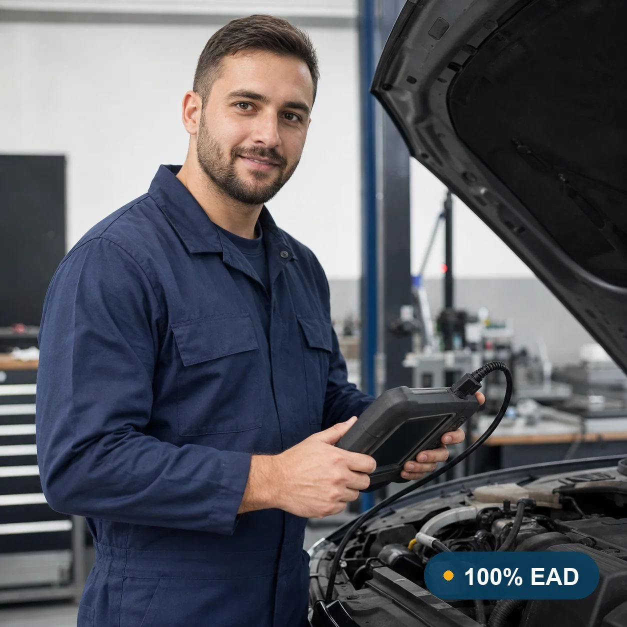 Técnico em Manutenção Automotiva: capa do curso na UFEM