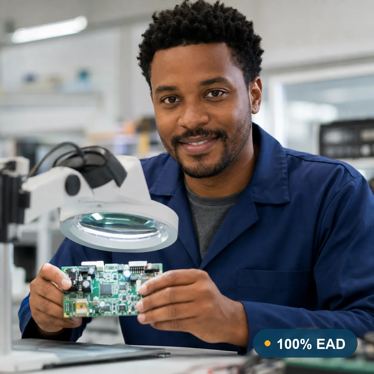 Técnico em Eletrônica: capa do curso na UFEM