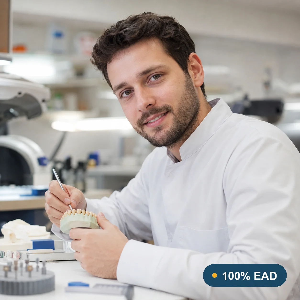 Técnico em Prótese Dentária: capa do curso na UFEM