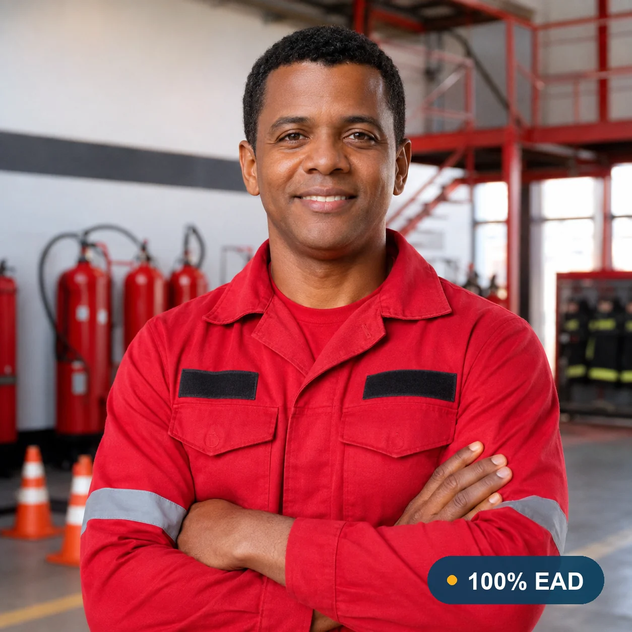 Técnico em Prevenção e Combate a Incêndio: capa do curso na UFEM